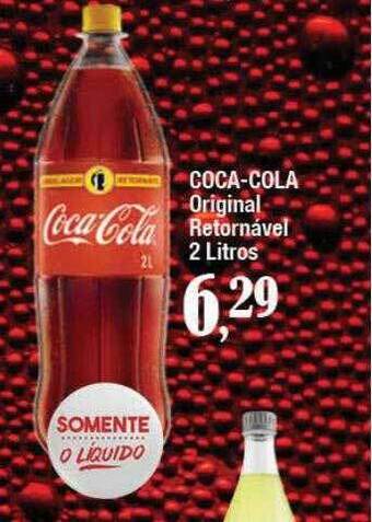 Supermercados Unidos Coca-cola original retornável oferta