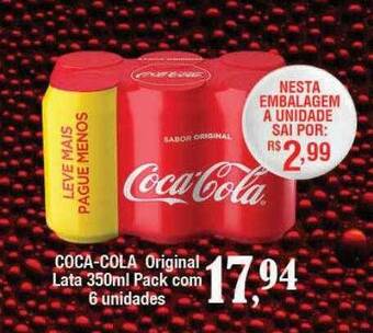 Supermercados Unidos Coca-cola original oferta