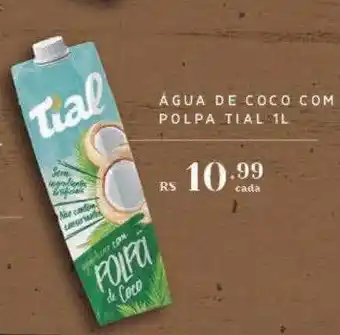 Empório Bahamas Água de coco com polpa oferta