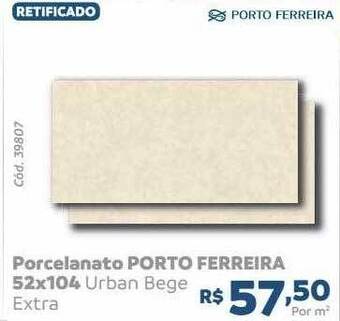 Tumkus Porcelanato porto ferreira 52x104 oferta