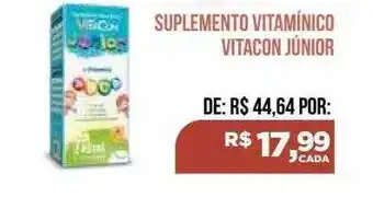 Suplemento vitaminico vitacon junior
