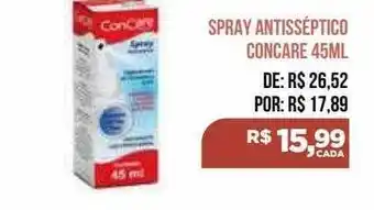 Spray antisséptico concare