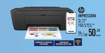Zema Hp impressora oferta