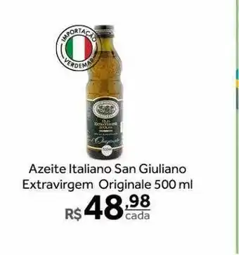 Verdemar Supermercado Azeite italiano san giuliano extravirgem original oferta