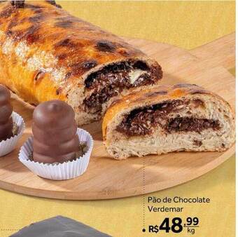 Verdemar Supermercado Pão de chocolate verdemar oferta