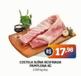 Cooper Costela suína resfriada pamplona kg oferta