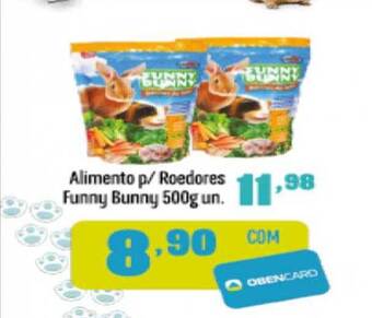 Alimento p roedores funny bunny