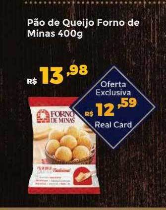 Villarreal Supermercados Pão de queijo forno de minas oferta
