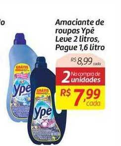 Comper Amaciante de roupas ypê oferta