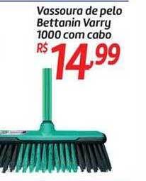 Comper Vassoura de pelo bettanin varry 1000 com cabo oferta