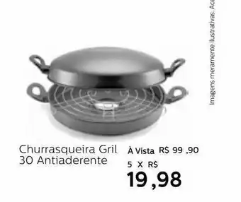 Grupo Formosa Churrasqueira gril 30 antiaderente oferta
