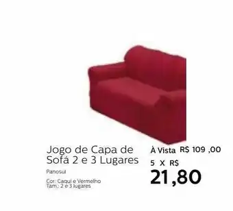 Grupo Formosa Jogo de capa de sofá 2 e 3 lugares oferta