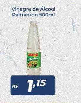 Atakarejo Vinagre de álcool palmeiron oferta