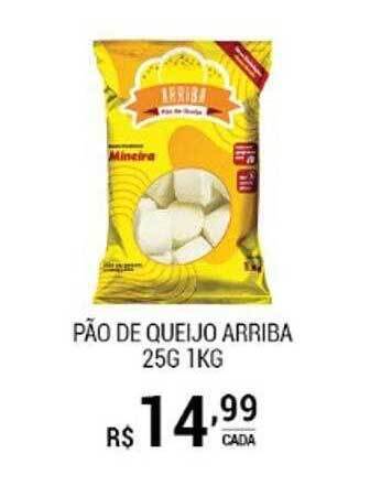 San Michel Supermercados Pão de queijo arriba oferta