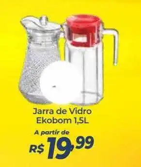 Atakarejo Jarra de vidro akobom oferta