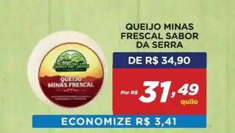 Bahamas Mix Queijo minas frescal sabor da serra oferta