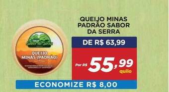Bahamas Mix Queijo minas padrão sabor da serra oferta
