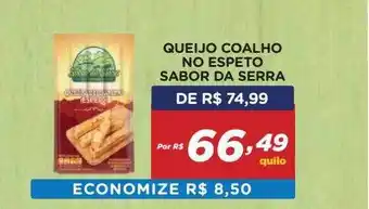 Bahamas Mix Queijo coalho no espeto sabor da serra oferta