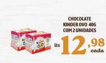 Bahamas Supermercados Chocolate kinder ovo oferta