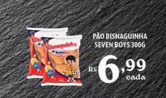 Bahamas Supermercados Pão bisnaguinha seven boys oferta
