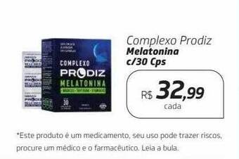 Drogal Complexo prodiz melatonina oferta