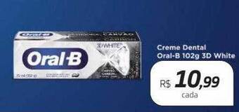 Drogal Creme dental oral-b 3d white oferta