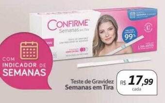 Drogal Teste de gravidez semanas em tira oferta