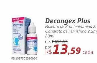 Drogal Decongex plus oferta