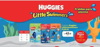 Drogal Fraldas huggies little swimmers oferta
