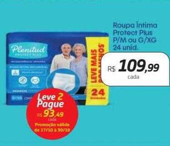 Drogal Roupa intima protect plus oferta