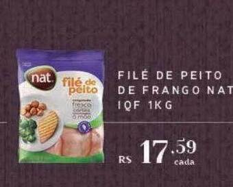 Empório Bahamas Filé de peito de frango nat iqf oferta