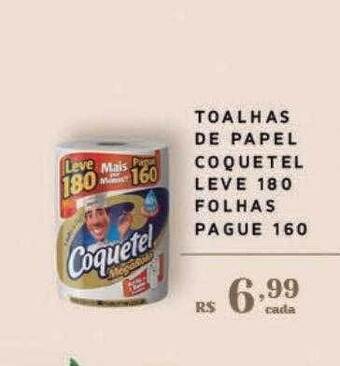 Empório Bahamas Toalhas de papel coquetel folhas oferta
