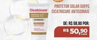 Farma Conde Protetor solar 50fps cicatricure antissinais oferta