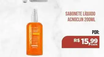Sabonete liquido acnoclin