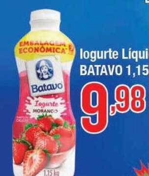 Supermercados Unidos Iogurte líquido batavo oferta