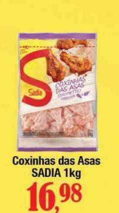 Supermercados Unidos Coxinhas das asas sadia oferta