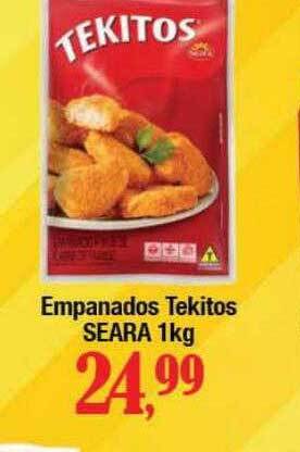 Supermercados Unidos Empanados tekitos seara oferta