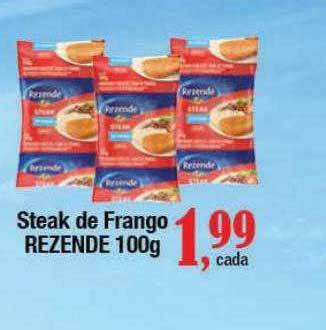 Supermercados Unidos Steak de frango rezende oferta