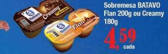 Supermercados Unidos Sobremesa batavo flan ou creamy oferta