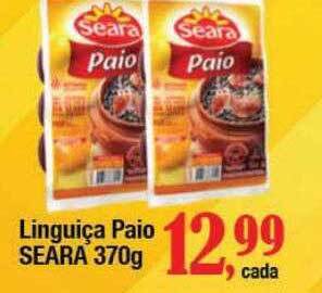Supermercados Unidos Linguiça paio seara oferta