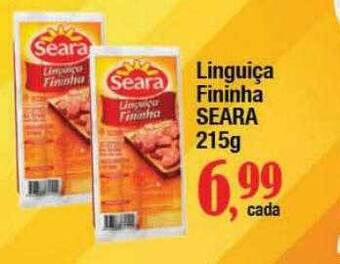Supermercados Unidos Linguiça fininha seara oferta