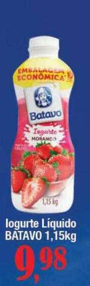 Supermercados Unidos Iogurte líquido batavo oferta