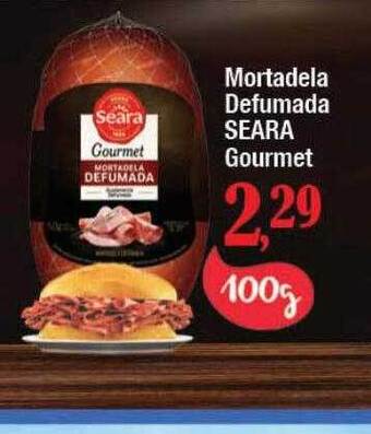 Supermercados Unidos Mortadela defumada seara gourmet oferta