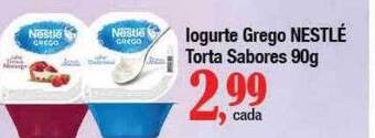 Supermercados Unidos Iogurte grego nestlé torta sabores oferta