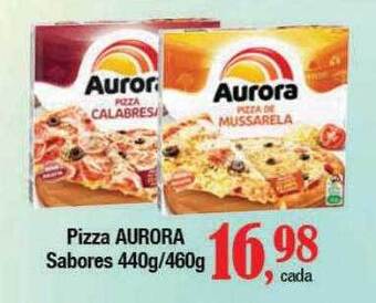 Supermercados Unidos Pizza aurora sabores oferta