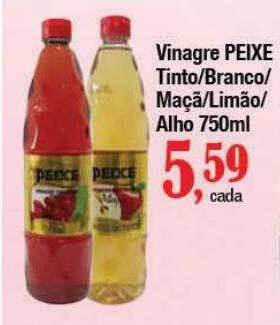 Supermercados Unidos Vinagre peixe tinto branco maçã limão alho oferta