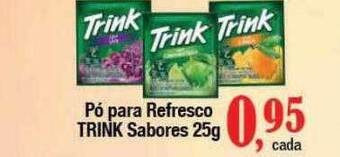 Supermercados Unidos Pó para refresco trink sabores oferta