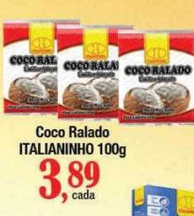 Supermercados Unidos Coco ralado italianinho oferta