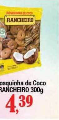 Supermercados Unidos Rosquinha de coco rancheiro oferta