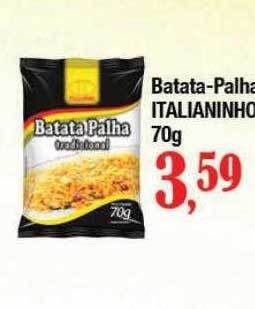 Supermercados Unidos Batata-palha italianinho oferta
